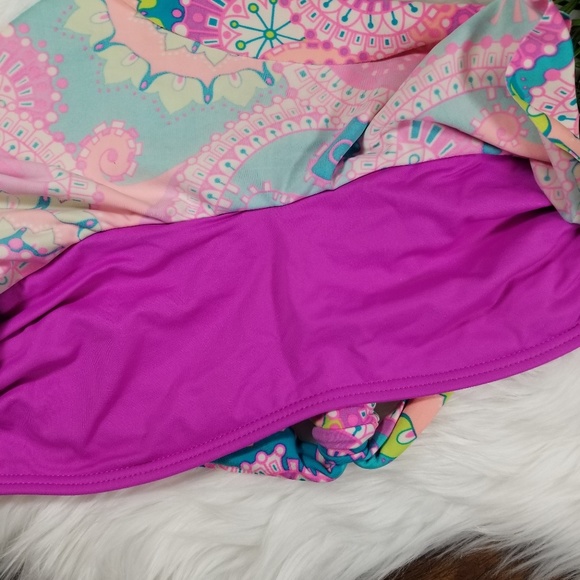 Damsel Swim Damsel Bikini Top Sz Small Pink Poshmark